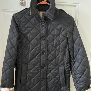 Burberry Black Quilted Women's Puffer Jacket